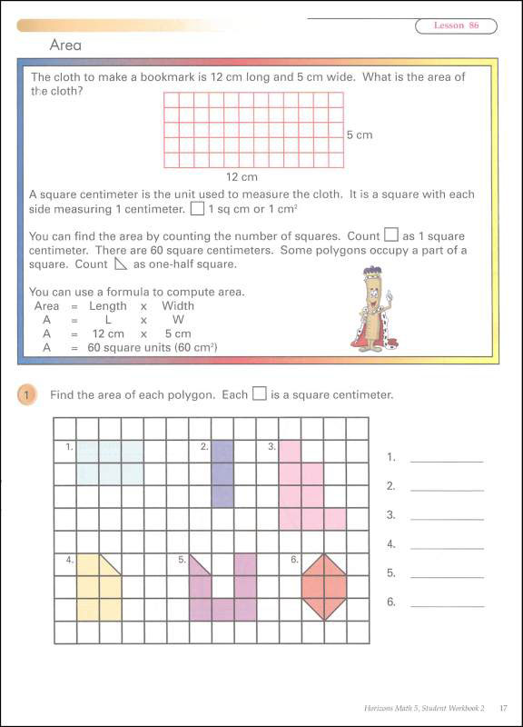 Horizons Math 5 Boxed Set 