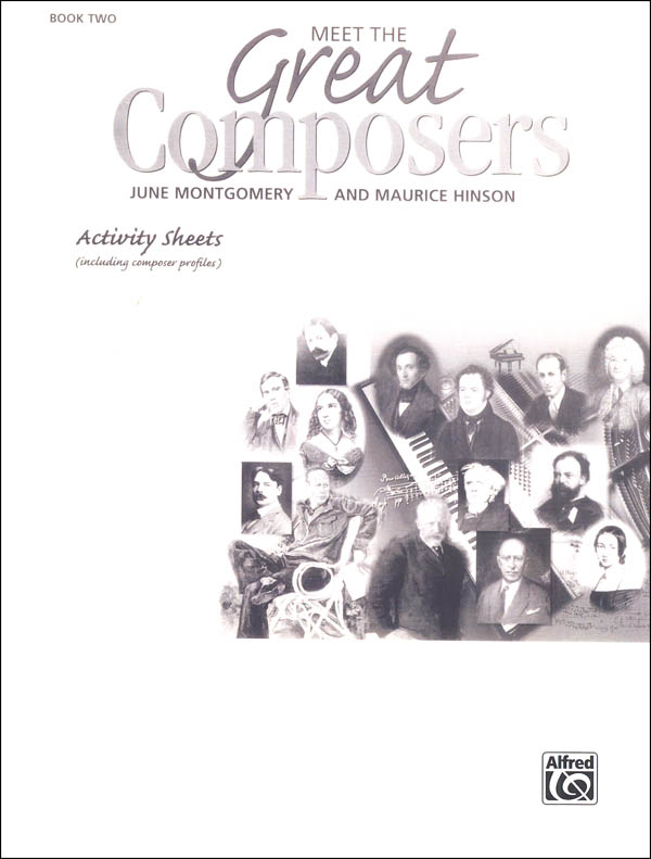 Meet the Great Composers Activity Sheets, Book 2