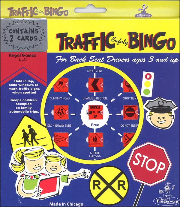 Traffic Safety Bingo Game