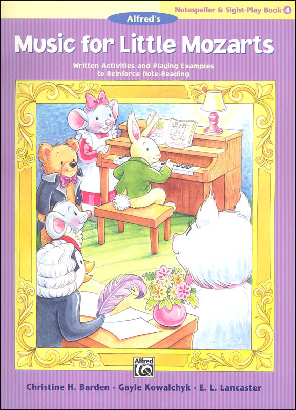 Music for Little Mozarts Notespeller & Sight-Play Book 4