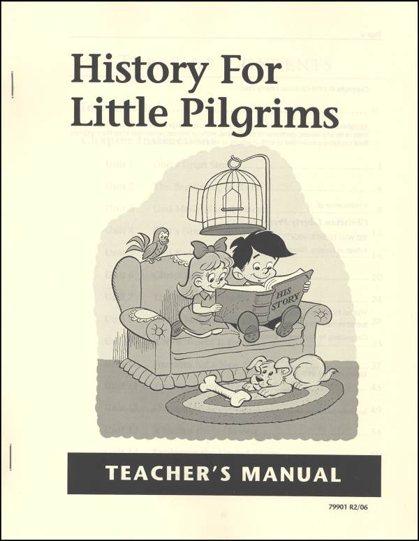 History for Little Pilgrims Teacher Manual