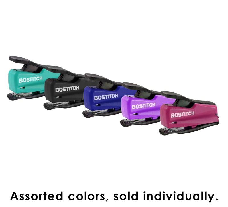 Assorted Colors Office Stapler Rainbow mini stapler set with 1000 staples 