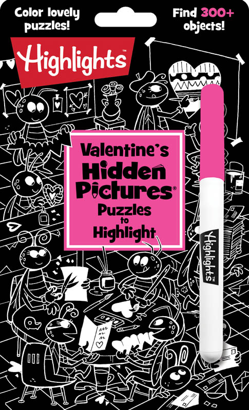 Valentine's Hidden Pictures Puzzles to Highlight