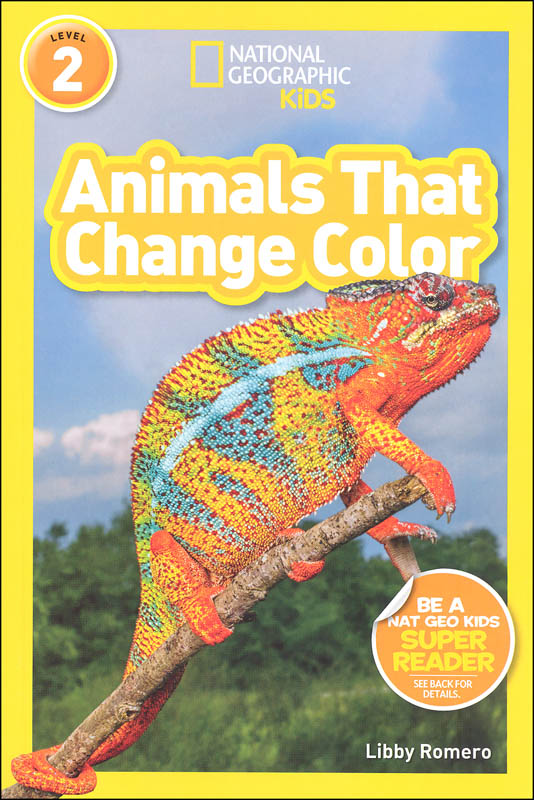 Download Animals That Change Color National Geographic Readers Level 2 National Geographic Society Children S Books 9781426337093