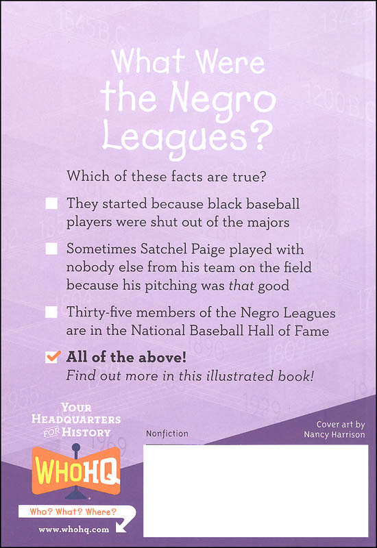 Satchel Paige Facts & Worksheets