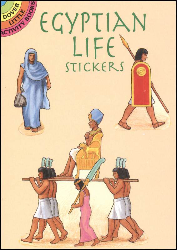 Egyptian Life Small Format Stickers Dover Publications 9780486299693