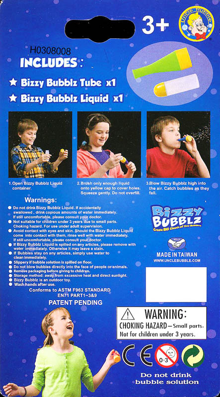 Bizzy Bubblz | Uncle Bubble