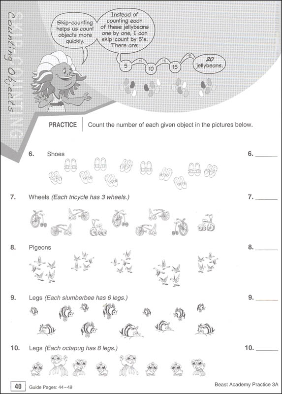 Beast Academy 3A Math Practice | Art of Problem Solving | 9781934124413