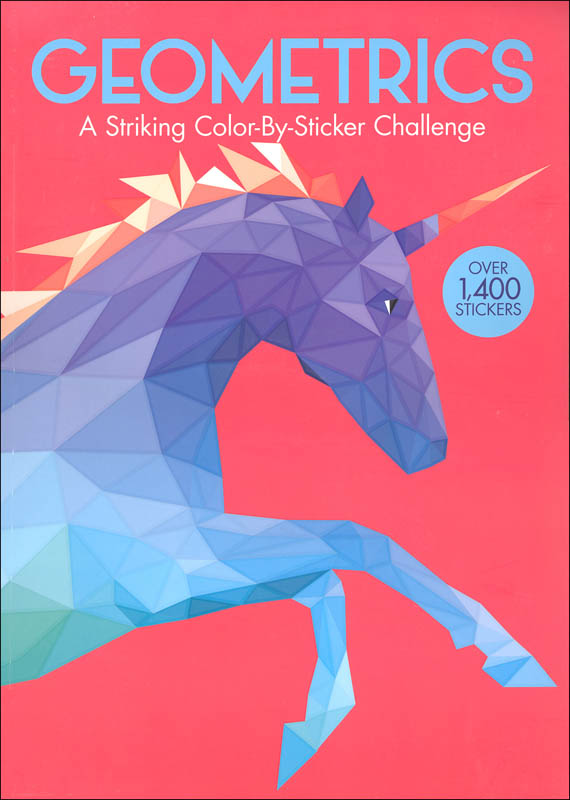 Geometrics: Striking Color-By-Sticker Challenge