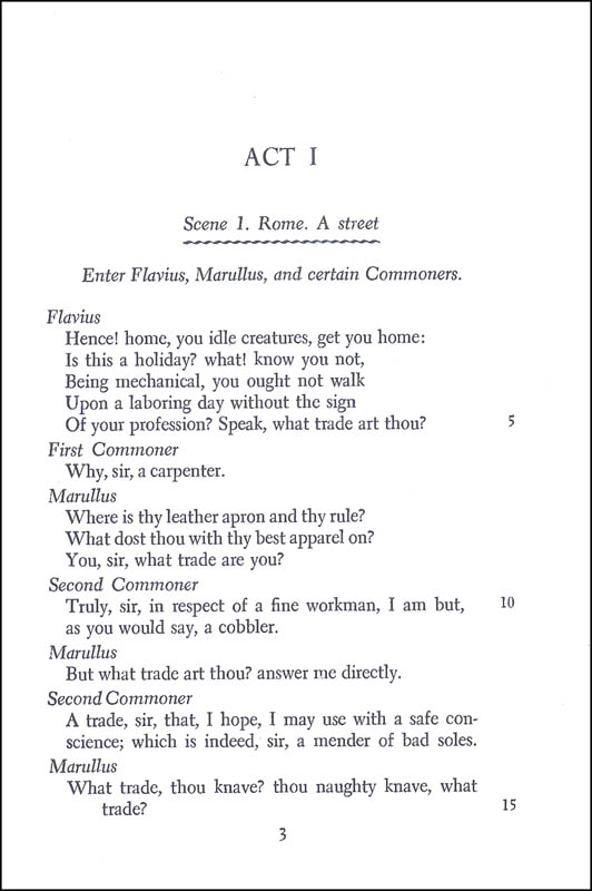 Julius Caesar with Reader's Guide | Amsco School Publications