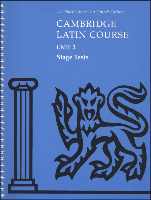 Cambridge Latin Course Unit 2 Stage Tests