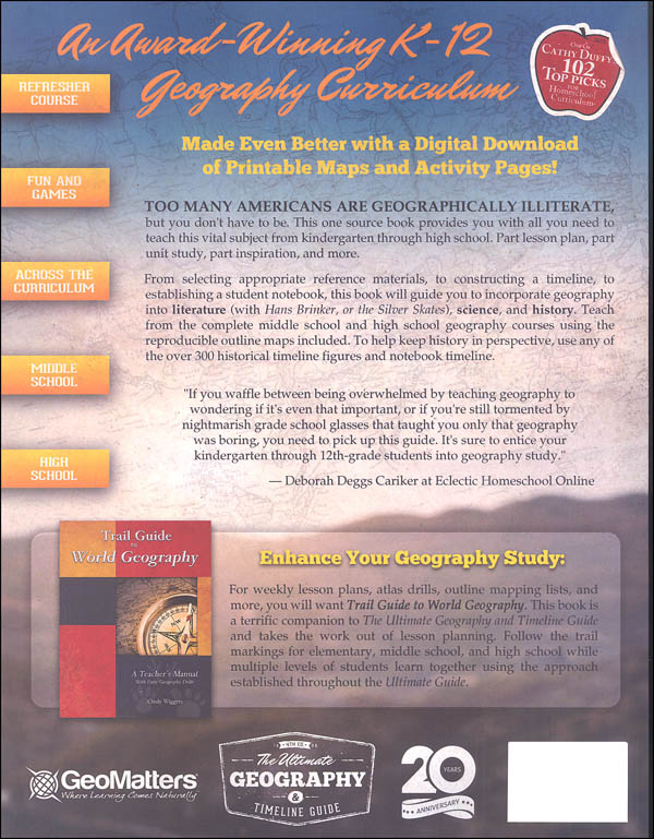 Ultimate Geography and Timeline Guide 4th Ed Geography Matters