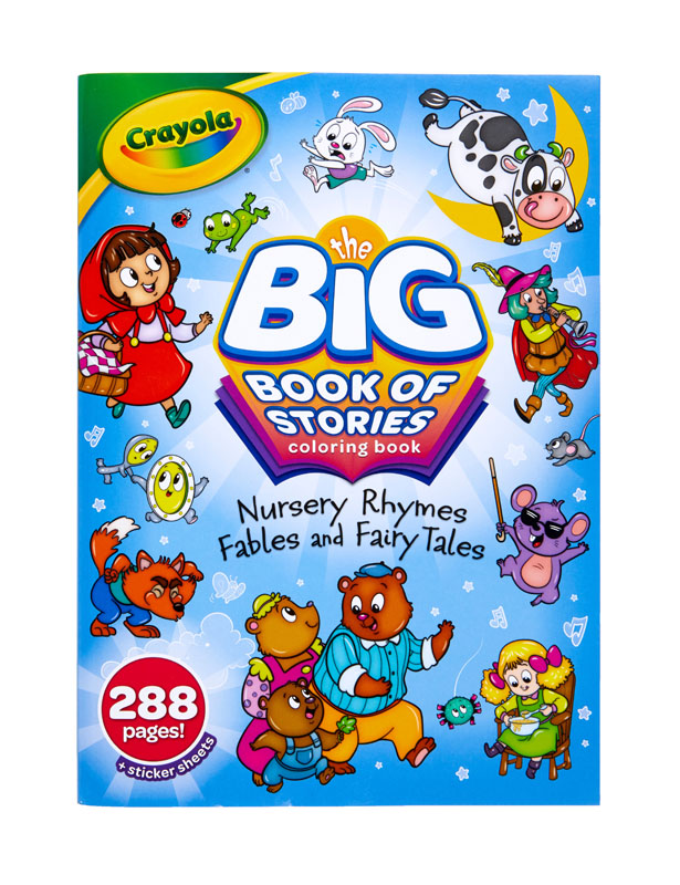 Crayola Big Book of Stories Coloring Book Crayola