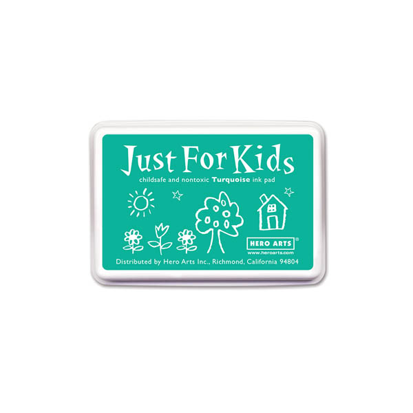 Turquoise Just for Kids Ink Pad