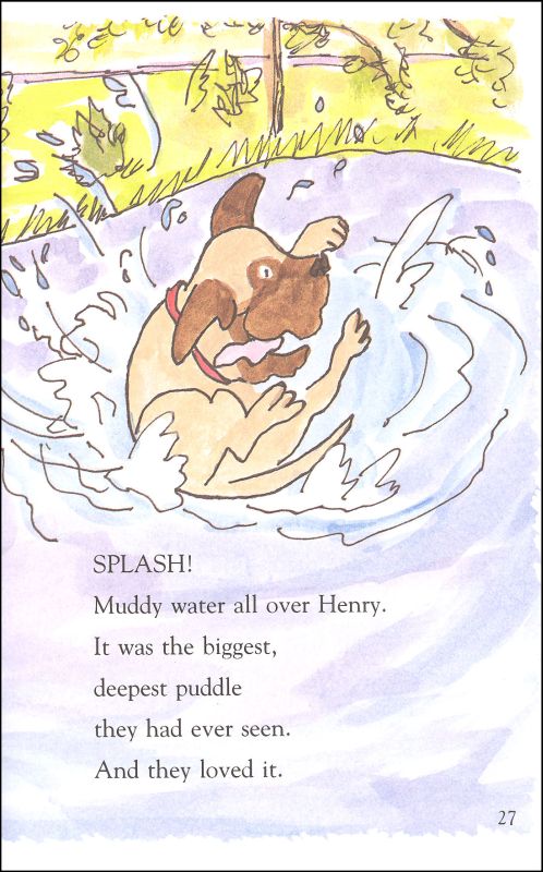 Henry And Mudge In Puddle Trouble Simon Schuster 9780689810039