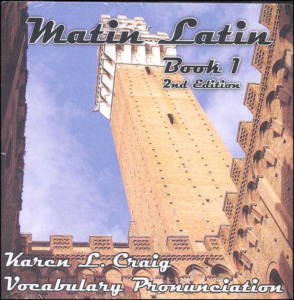 Matin Latin Level 1 Pronunciation CD (2nd Edition)