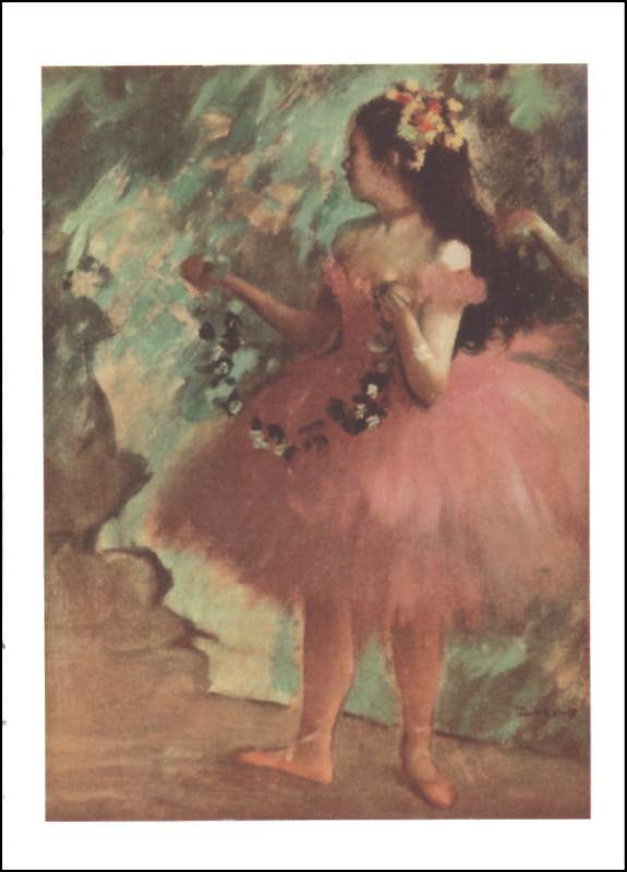 Degas Small Format Postcard Book 