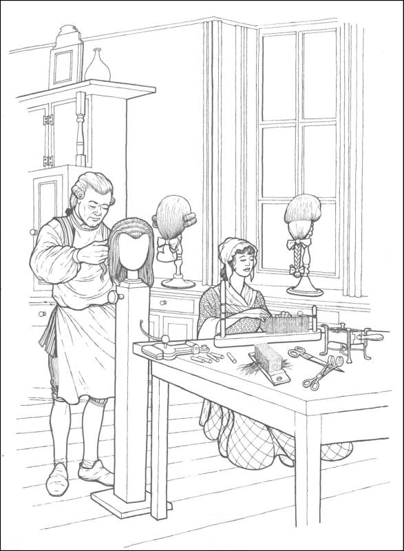 Download Early American Trades Coloring Book | Dover Publications | 9780486238463