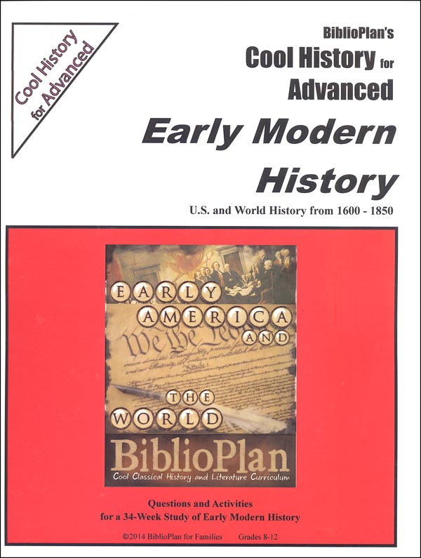 BiblioPlan's Cool History For Advanced: Early Modern History U.S. And ...