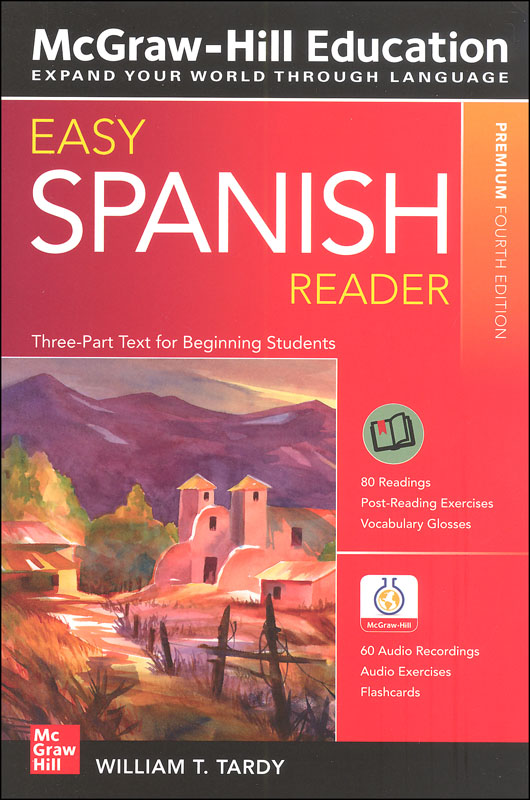 Easy Spanish Reader Premium 4th Edition McGrawHill Trade 9781260463606