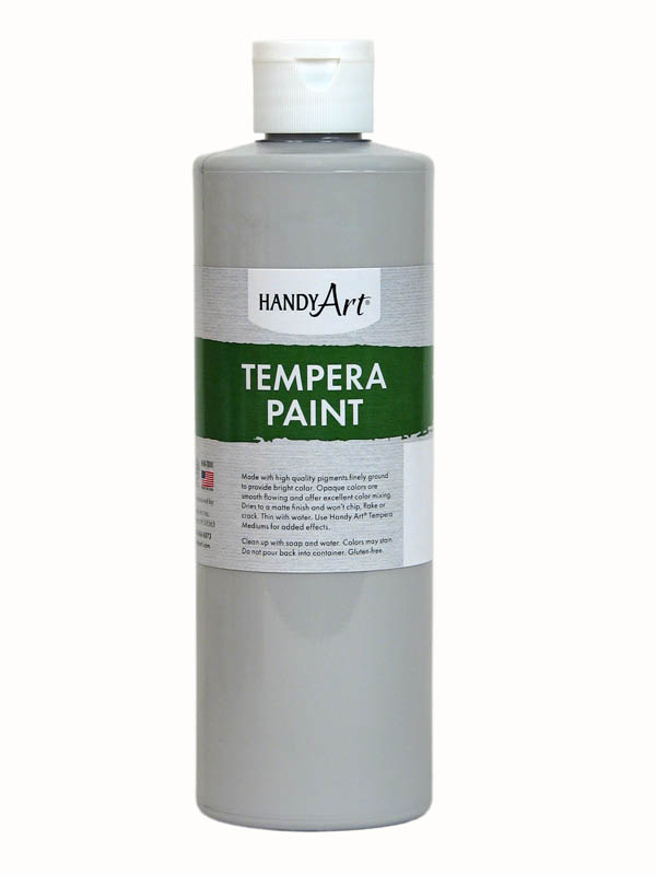 Gray Tempera Paint
