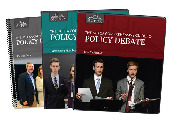 NCFCA Comprehensive Guide to Policy Debate Complete Set