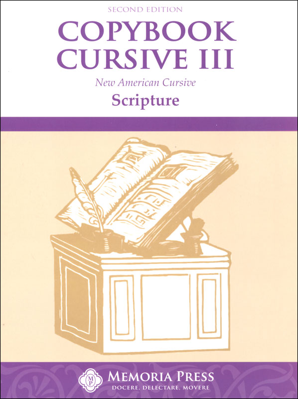 Copybook Cursive III: Scripture, Second Edtn