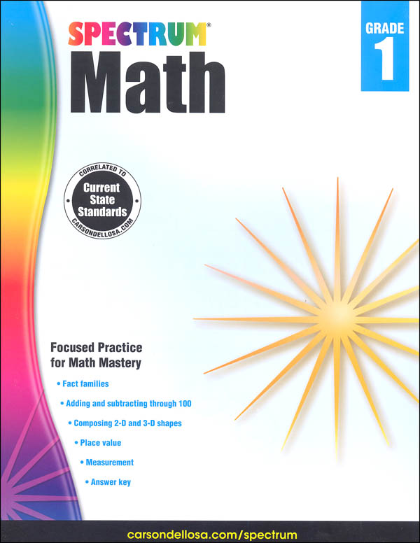 Spectrum Math 2015 Grade 1