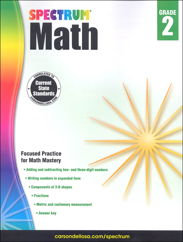 Spectrum Math 2015 Grade 2