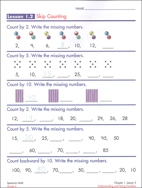 Spectrum Math 2015 Grade 2 Spectrum 9781483808703