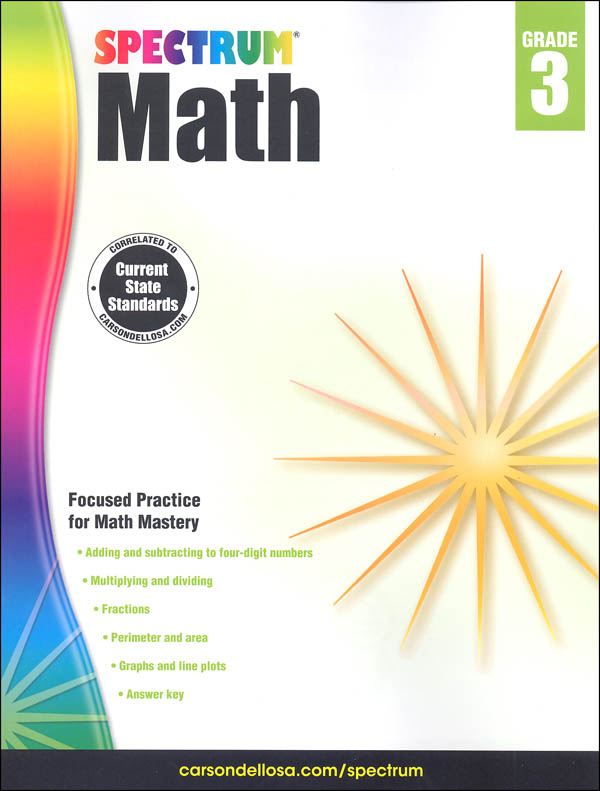 Spectrum Math 2015 Grade 3