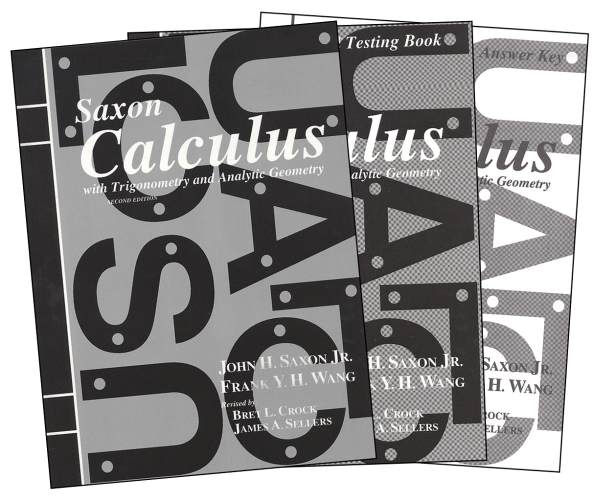 Saxon Calculus Homeschool Kit (2nd Edition)