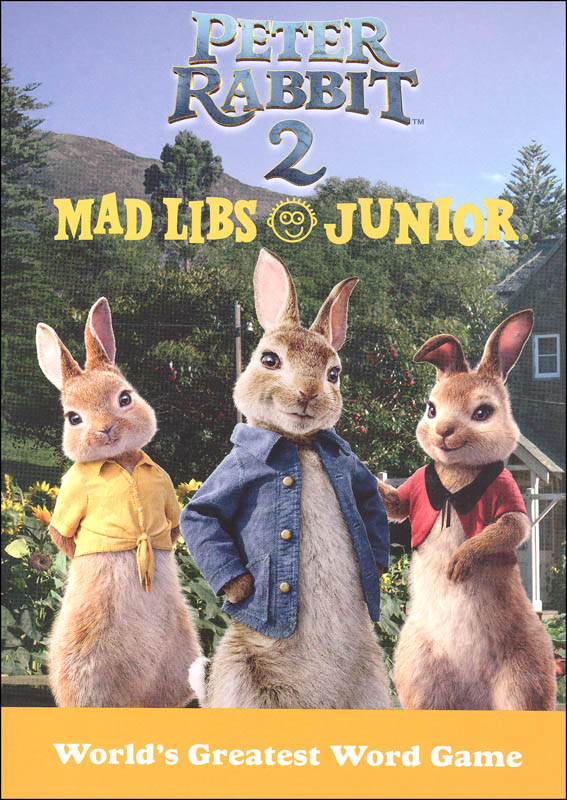 Peter Rabbit 2 Mad Libs Junior Mad Libs 9780241415436 Peter rabbit 2 mad libs junior mad libs 9780241415436