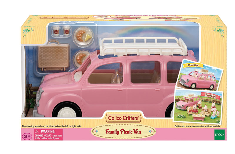 calico critters family picnic van playset