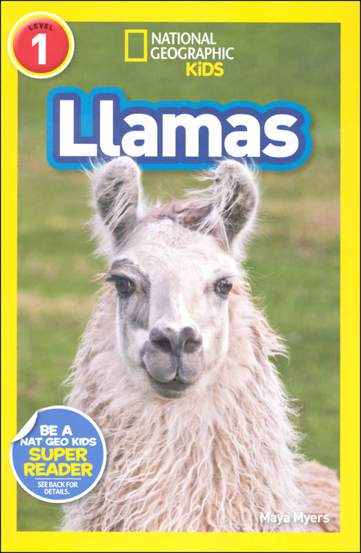 Llamas (National Geographic Readers Level 1) | National Geographic ...