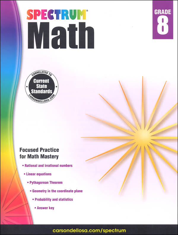 Spectrum Math 2015 Grade 8