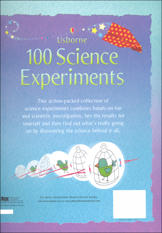 100 science experiments usborne