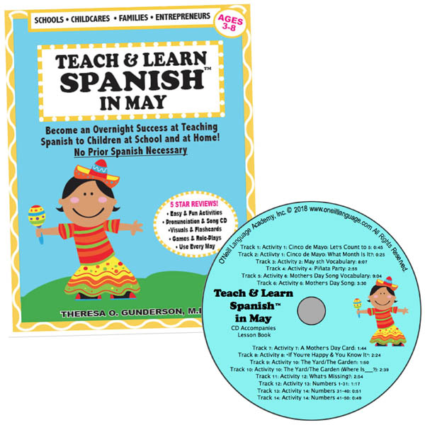 Teach & Learn Spanish in May (Book & CD)