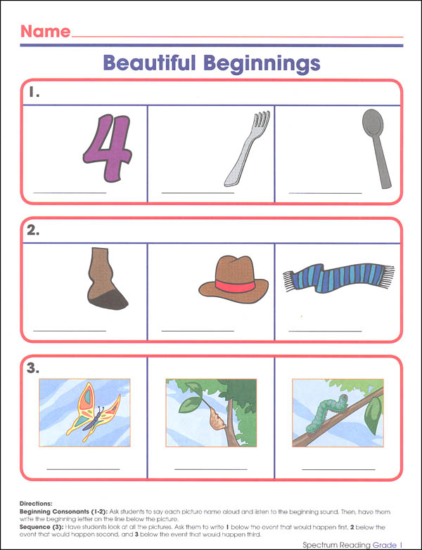 Spectrum Reading 2015 Grade 1 | Spectrum | 9781483812144