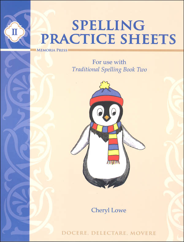 Traditional Spelling Practice Sheets II
