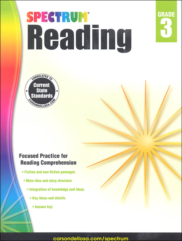 Spectrum Reading 2015 Grade 3