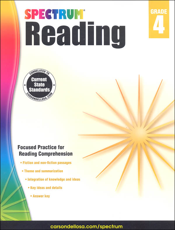 Spectrum Reading 2015 Grade 4