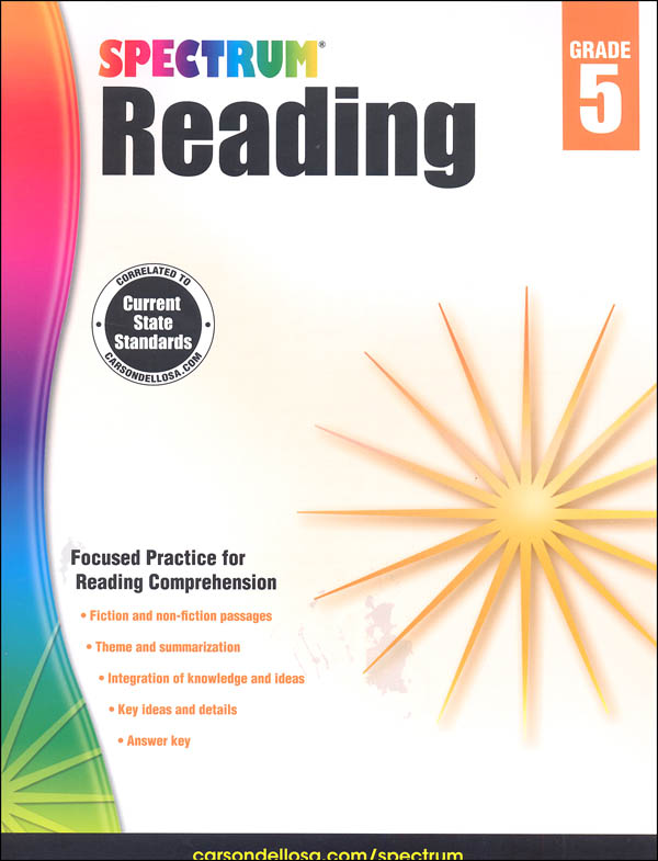 Spectrum Reading 2015 Grade 5