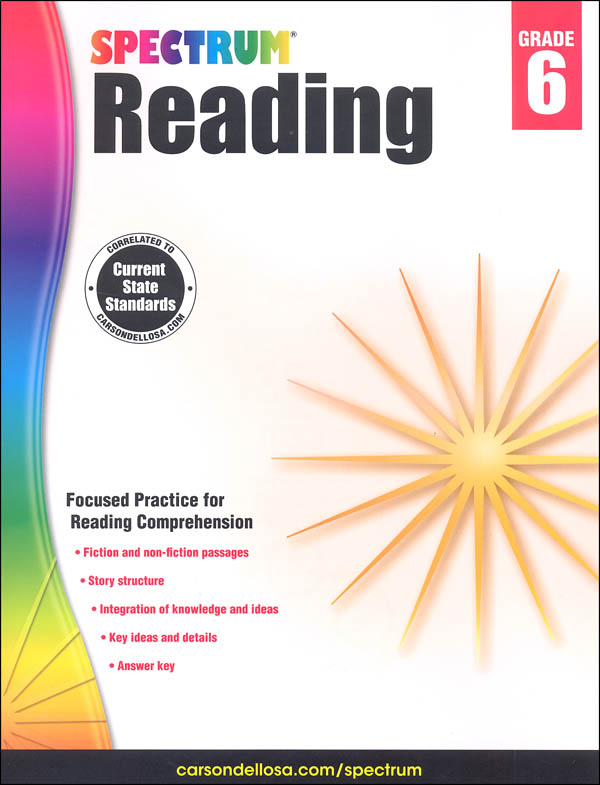 Spectrum Reading 2015 Grade 6