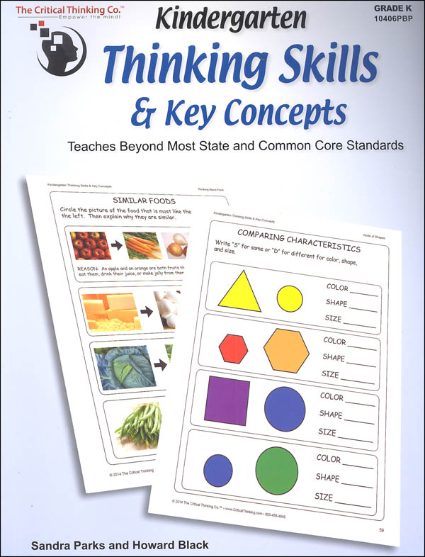 Kindergarten Thinking Skills & Key Concepts Student Book