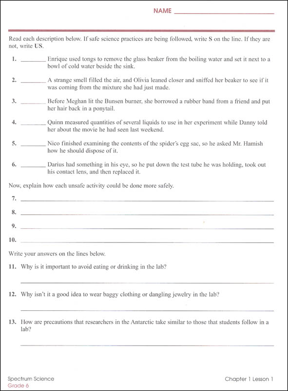 Spectrum Science 2015 Grade 6 | Spectrum | 9781483811703