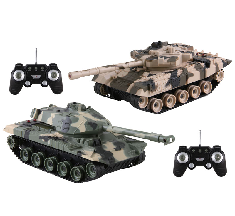 Battle Tanks Radio Controlled Vehicles (2 pack)