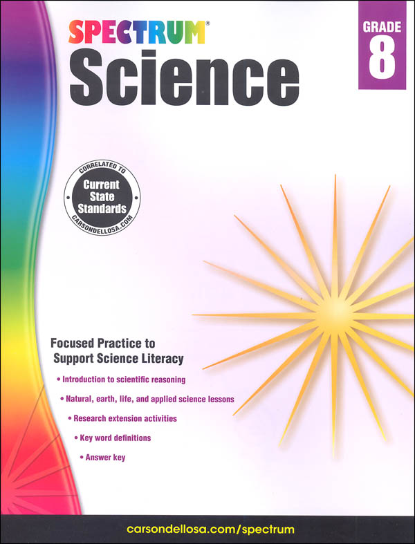 Spectrum Science 2015 Grade 8