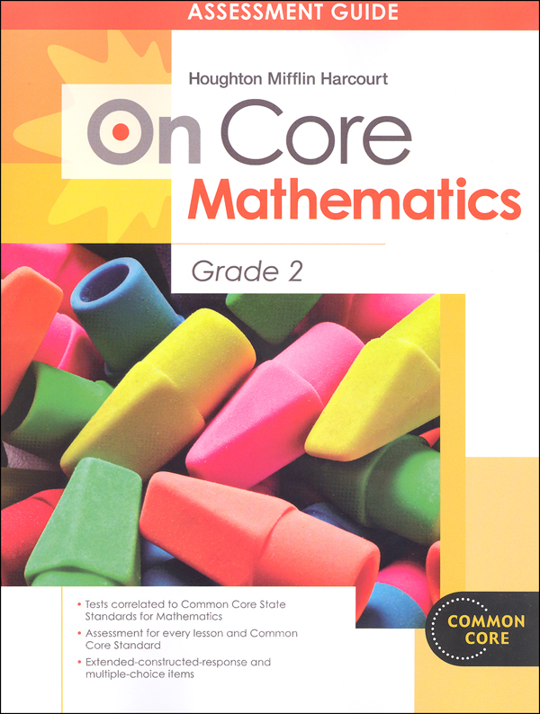 On Core Mathematics Student Assessment Guide Grade 2
