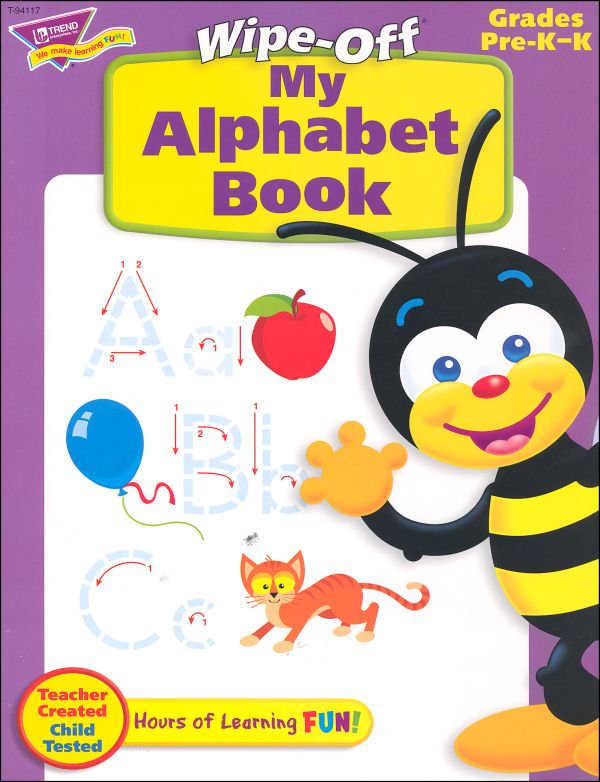 My Alphabet Wipe-Off Book